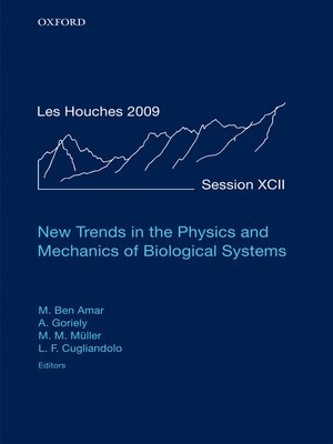 cover image of New Trends in the Physics and Mechanics of Biological Systems